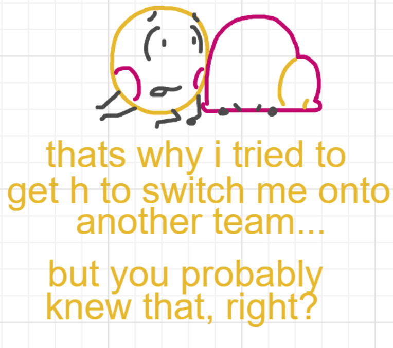 A panel from What's The Point, episode five of the Board Boards object show by Furretwalk/WalkingFurret.